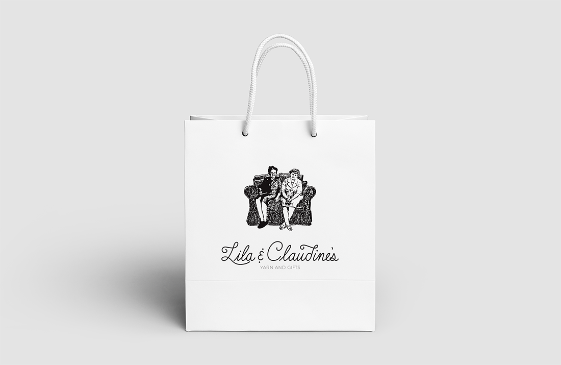 Bag stamp design.