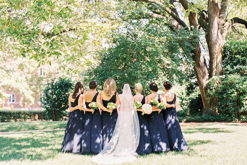 Summer Navy Bridesmaid Dresses