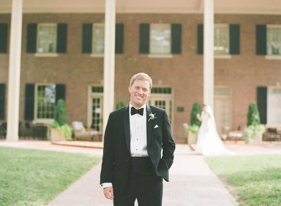 First Look - groom