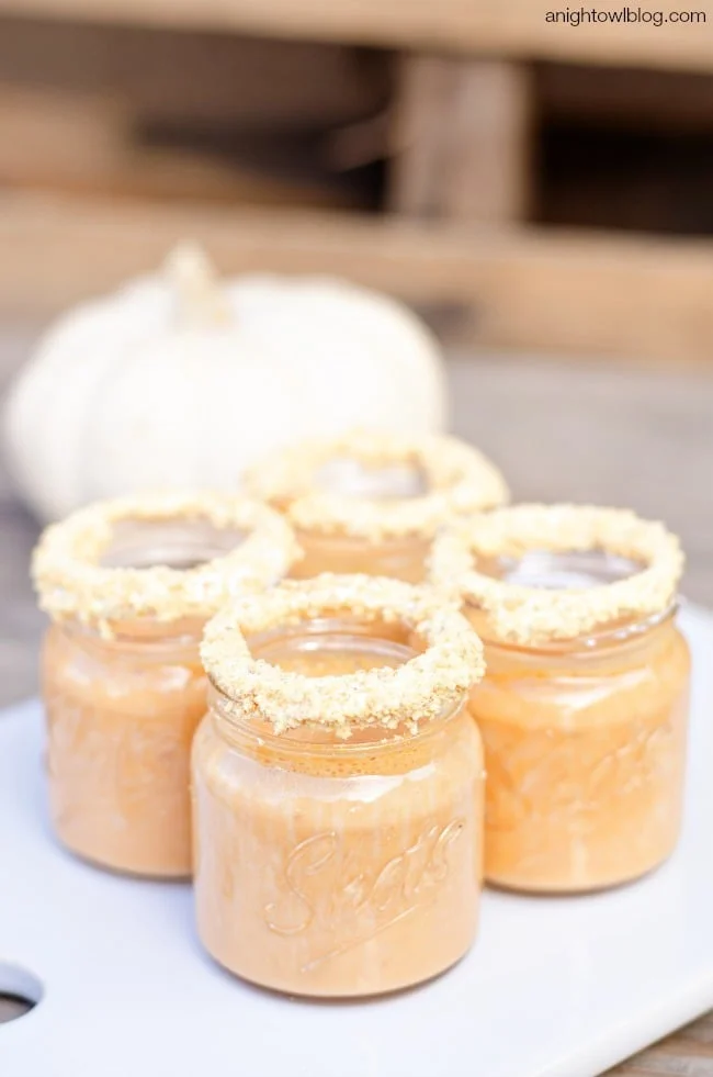 Pumpkin Pie Shooters