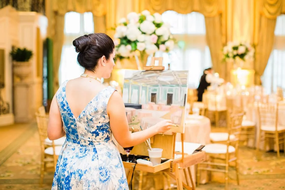 Live Wedding Painter
