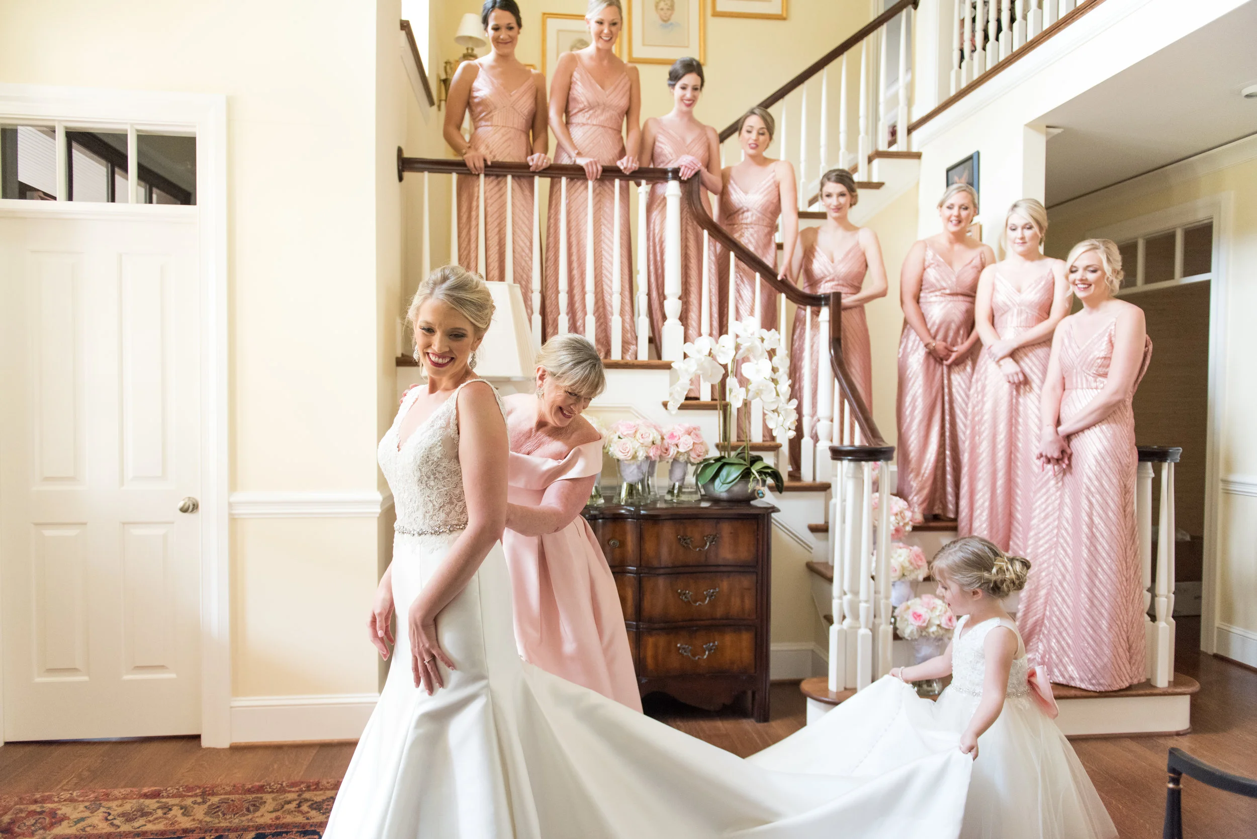 Bride Getting On Dress Photography.JPG