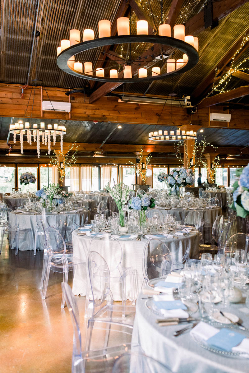 Angus Barn wedding reception by McLean Events