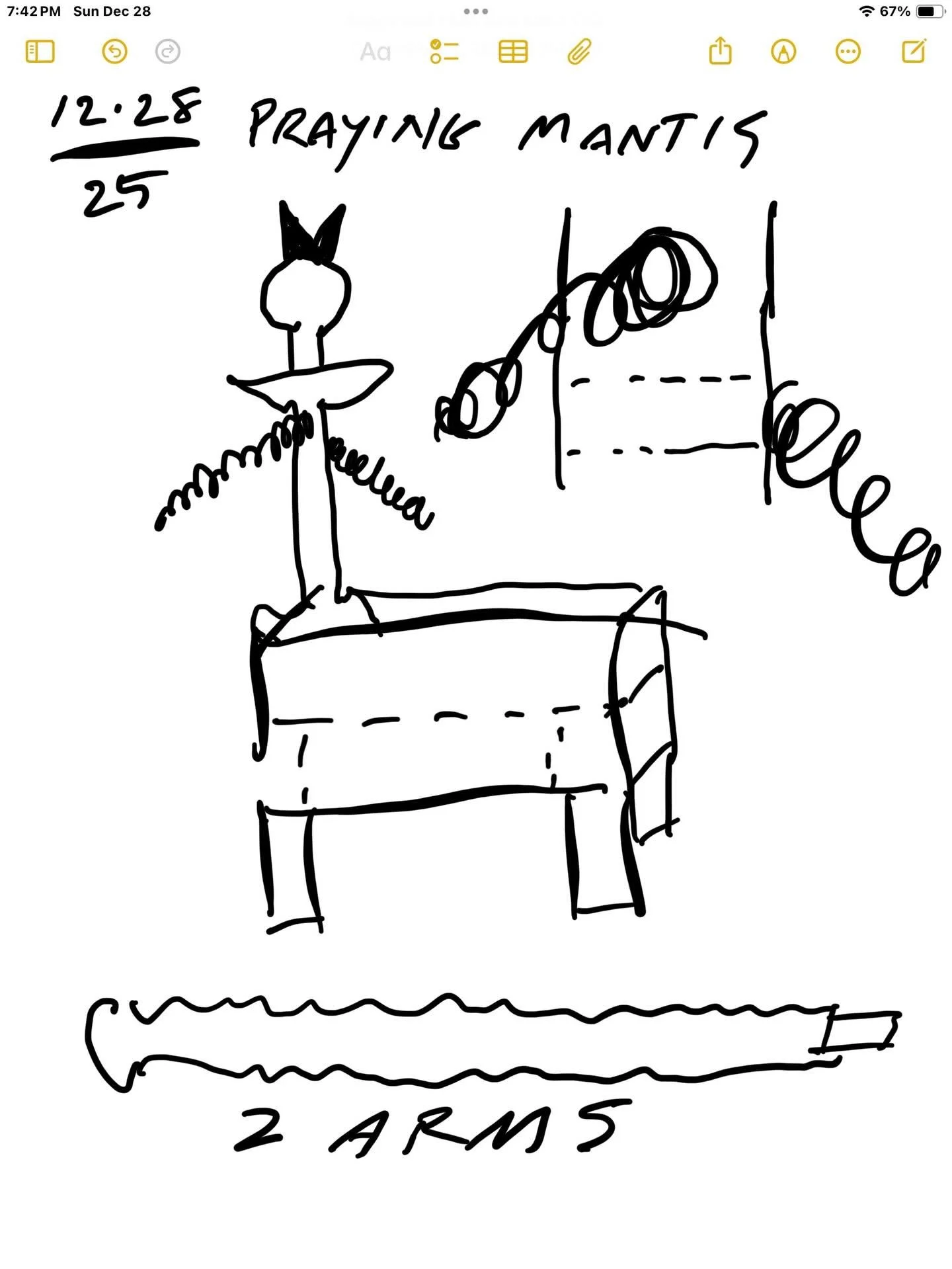 * PRAY- ING  MAN-IFES-TIS *