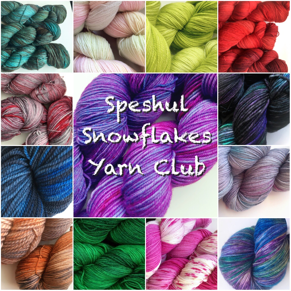 Speshul Snowflakes Yarn Club