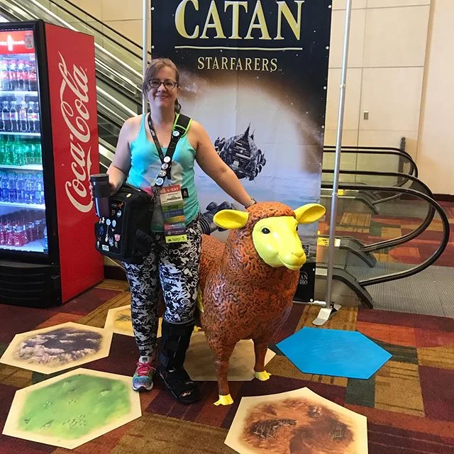 I mostly forgot to take pictures and his year, but here&rsquo;s a bunch from Gencon. The boot was not how I planned on going but it wasn&rsquo;t TOO bad, and I usually got one of the scarce chairs. Arch Ravelry is going to be a kickstarter in Septemb