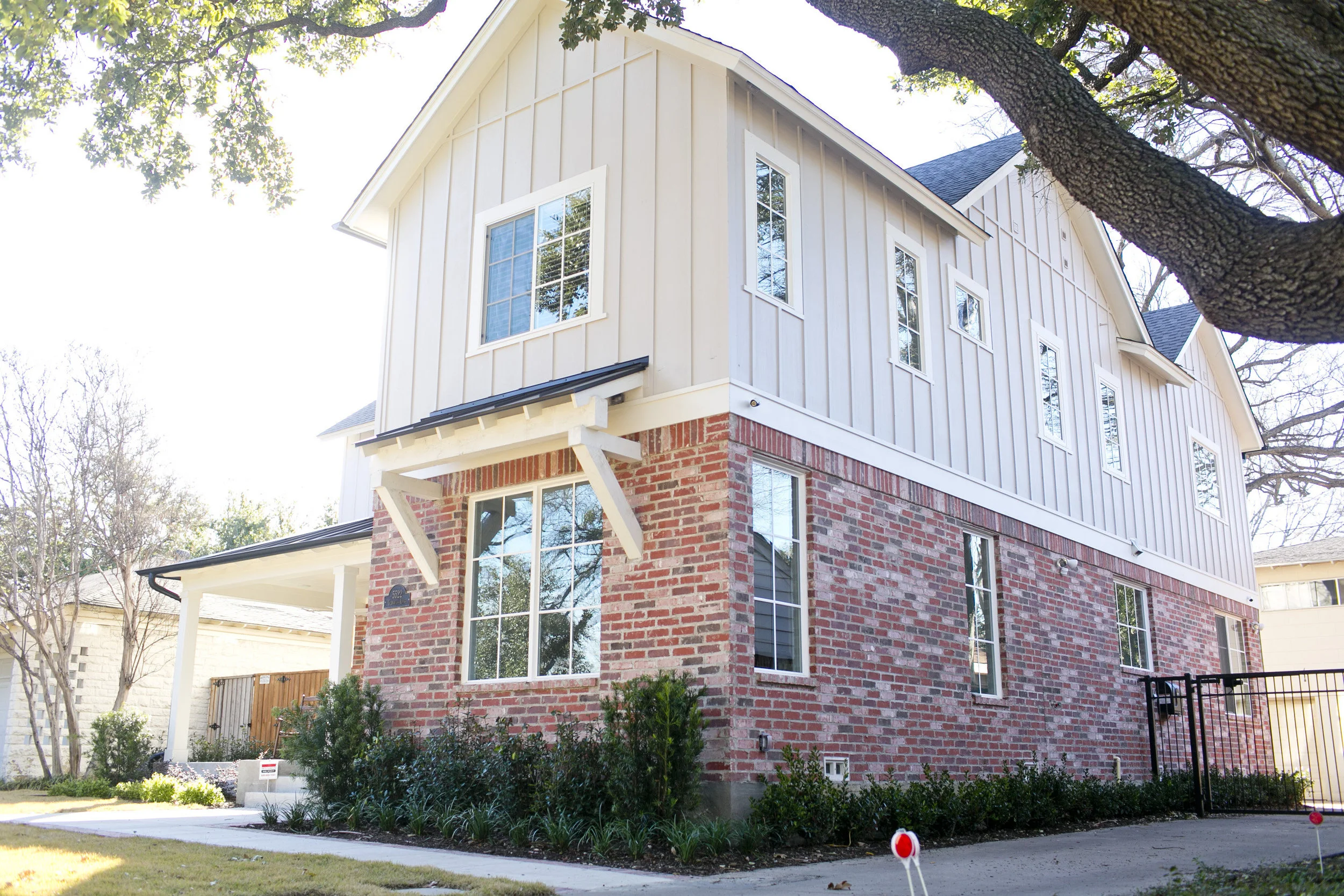 Custom Brick Home Exterior