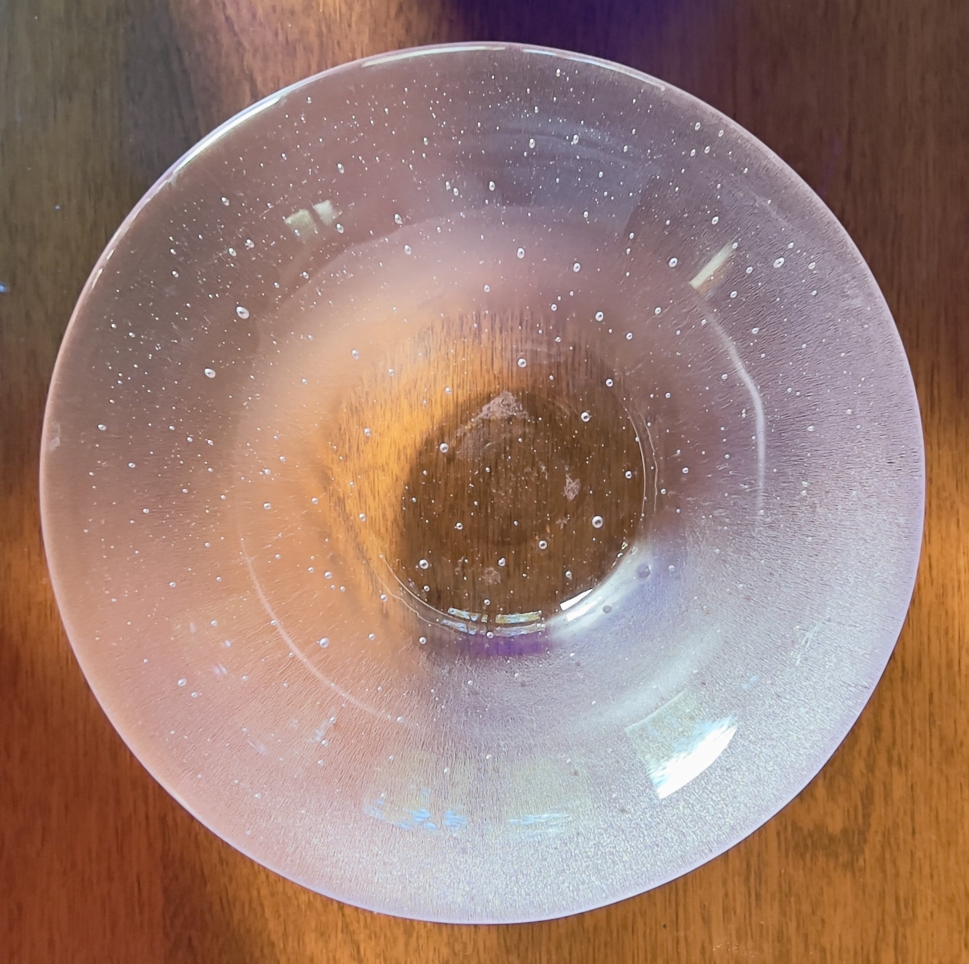 Transparent Cone Bowl, Medium Size