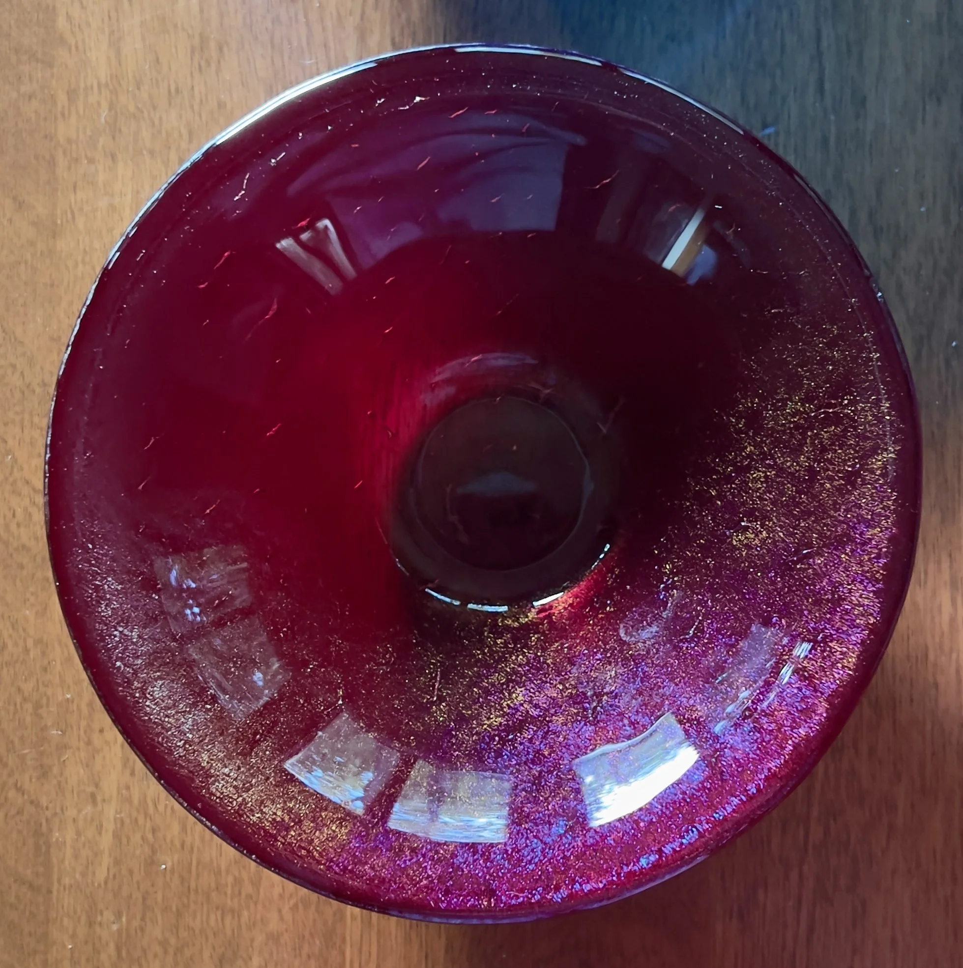 Transparent Cone Bowl, Medium Size