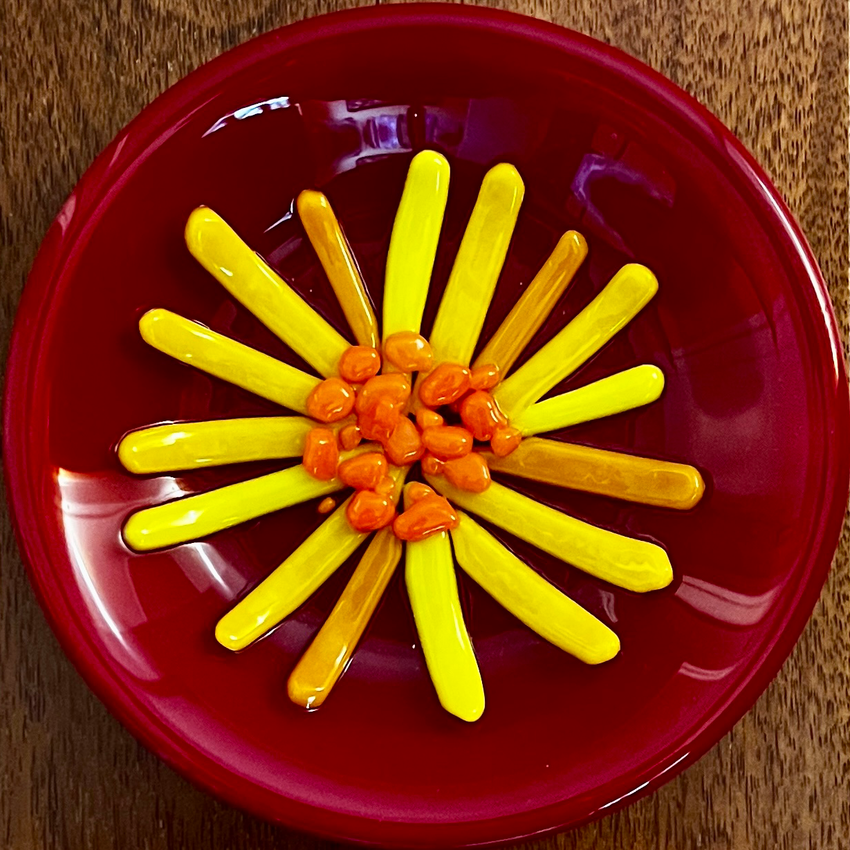 Patterned Small Bowls with Raised Edge