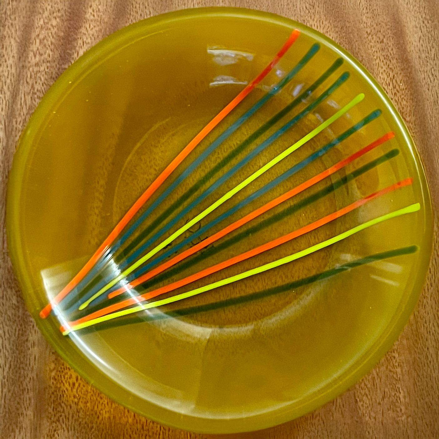 Patterned Small Bowls with Raised Edge