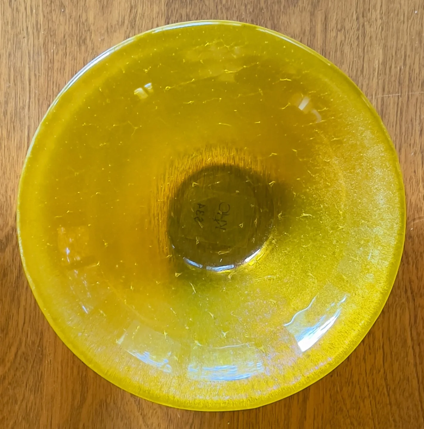 Transparent Cone Bowl, Medium Size