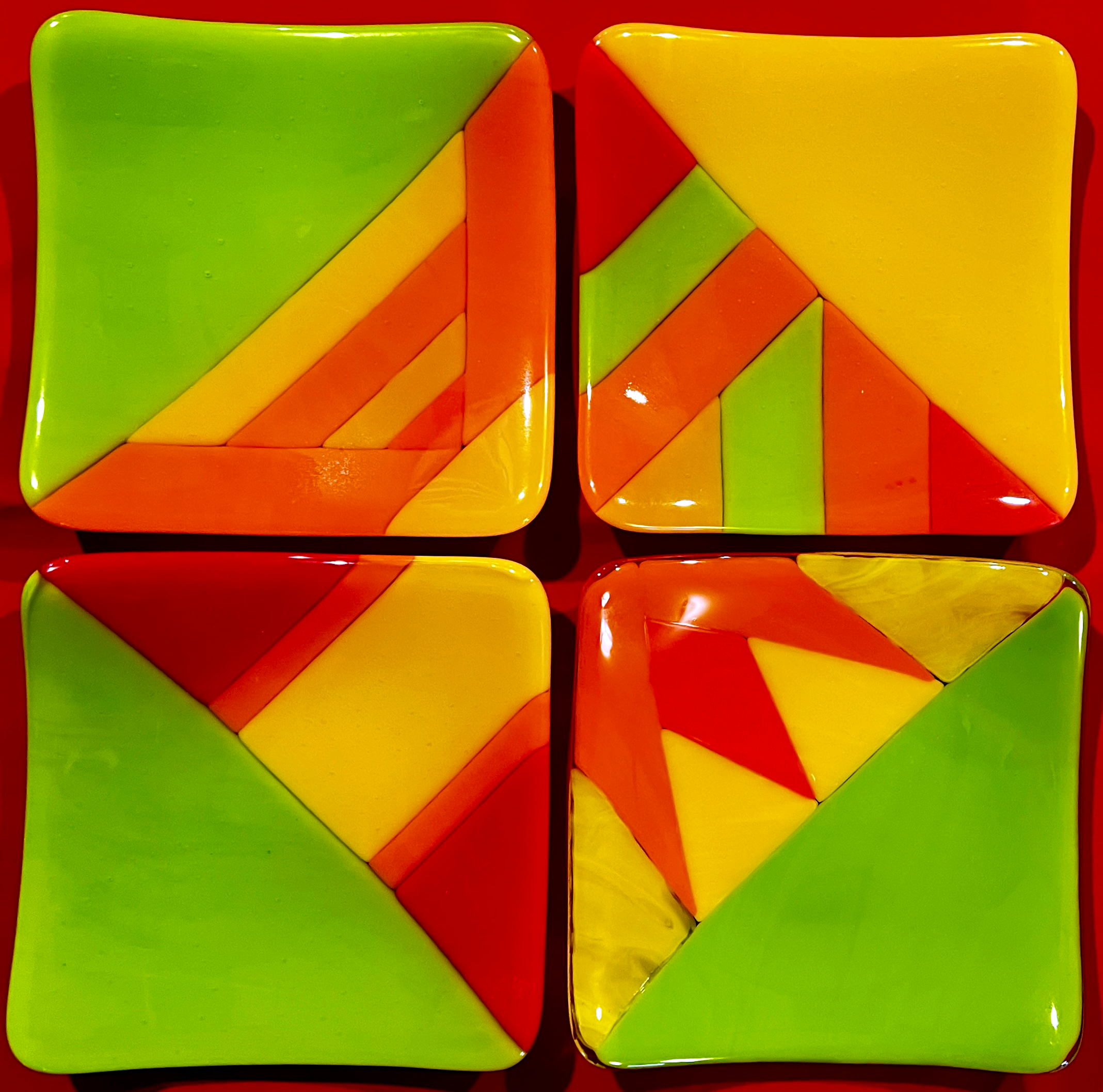 Small Square Platters