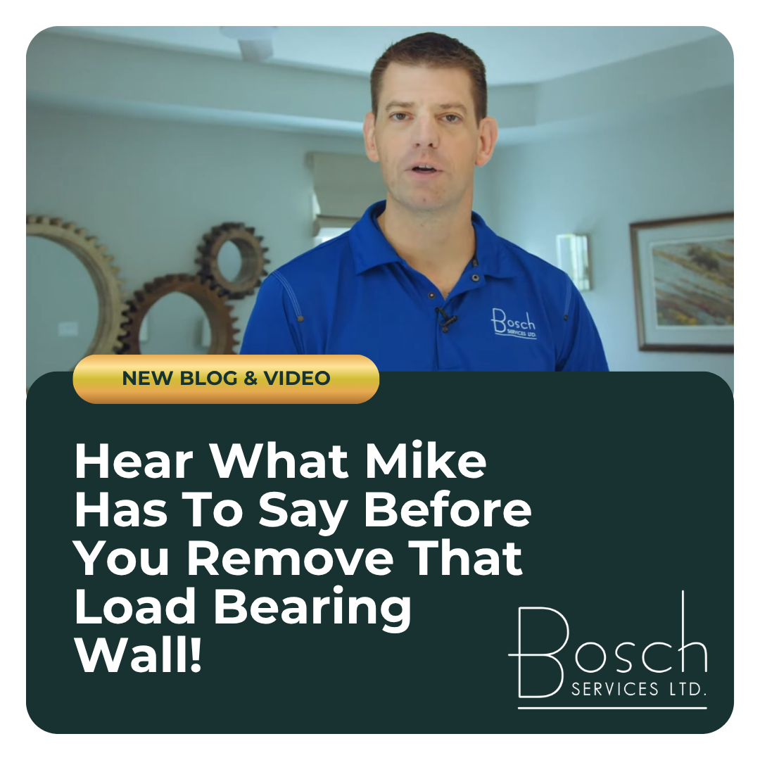 Hear what Mike has to say before you remove that load bearing wall!