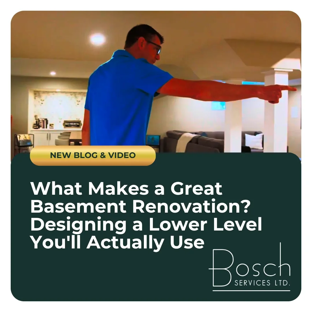 What Makes a Great Basement Renovation? Designing a Lower Level You'll Actually Use