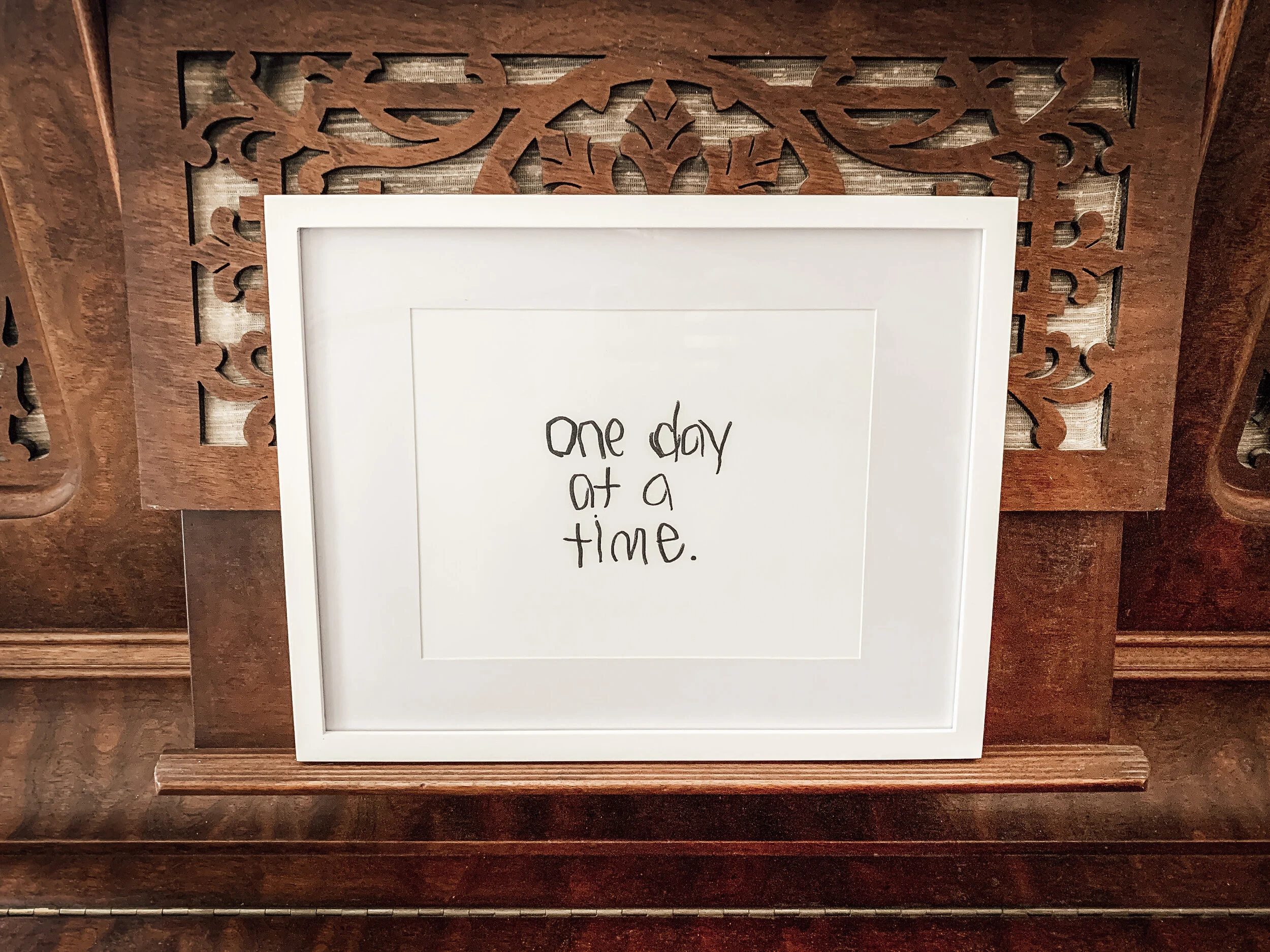 In honor of Owen’s Story: Sanfilippo Syndrome MPS IIIA and The Women Warriors Project, you may purchase this handwritten, every day reminder to take ‘one day at a time’ with us for yourself or for someone else in your life that needs it most, by vis…