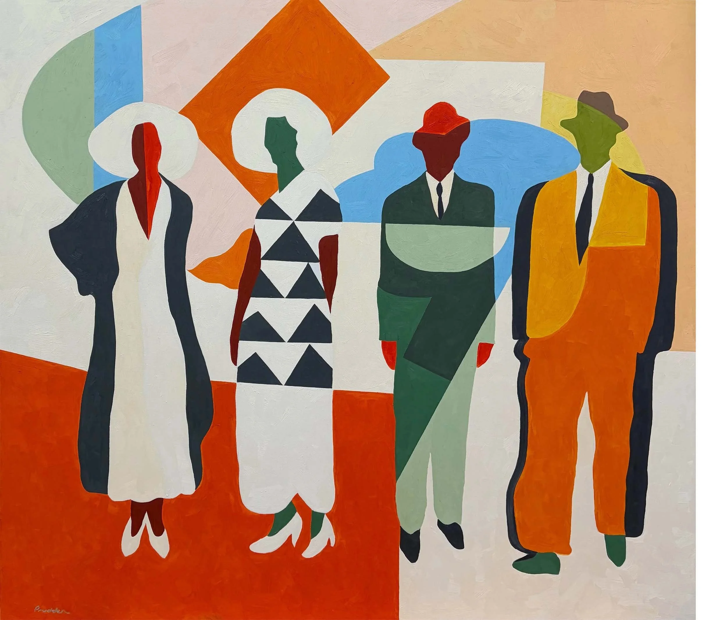 Samuel Prudden artwork, Imaginary Conversations, copyright Samuel Prudden