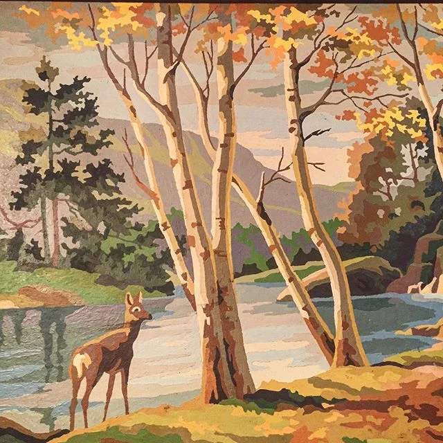 Vintage Paint by Number