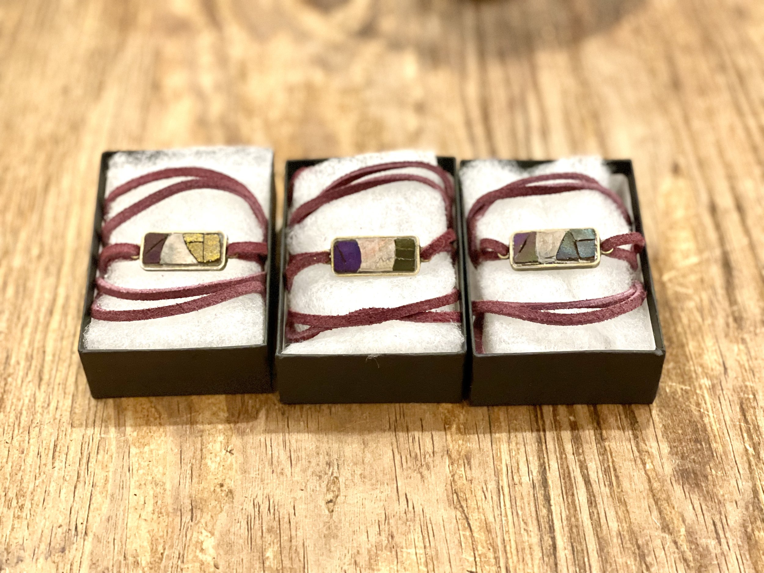 Custom Triptych Wrap Bracelets