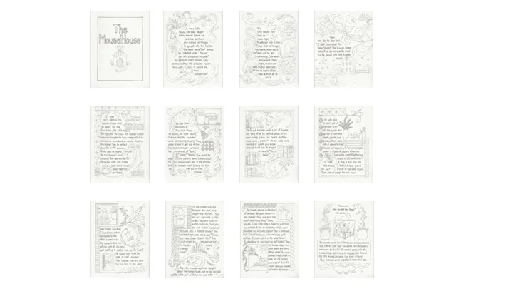 The Mouse House Coloring Book