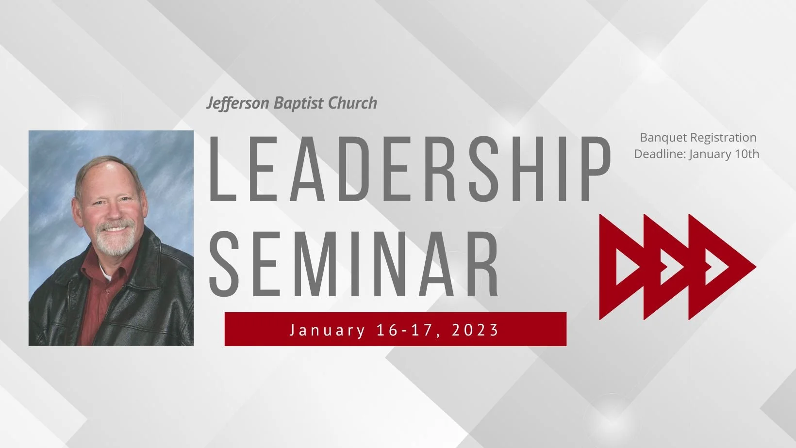 Leadership Seminar — Jefferson Baptist Church Jefferson, OR
