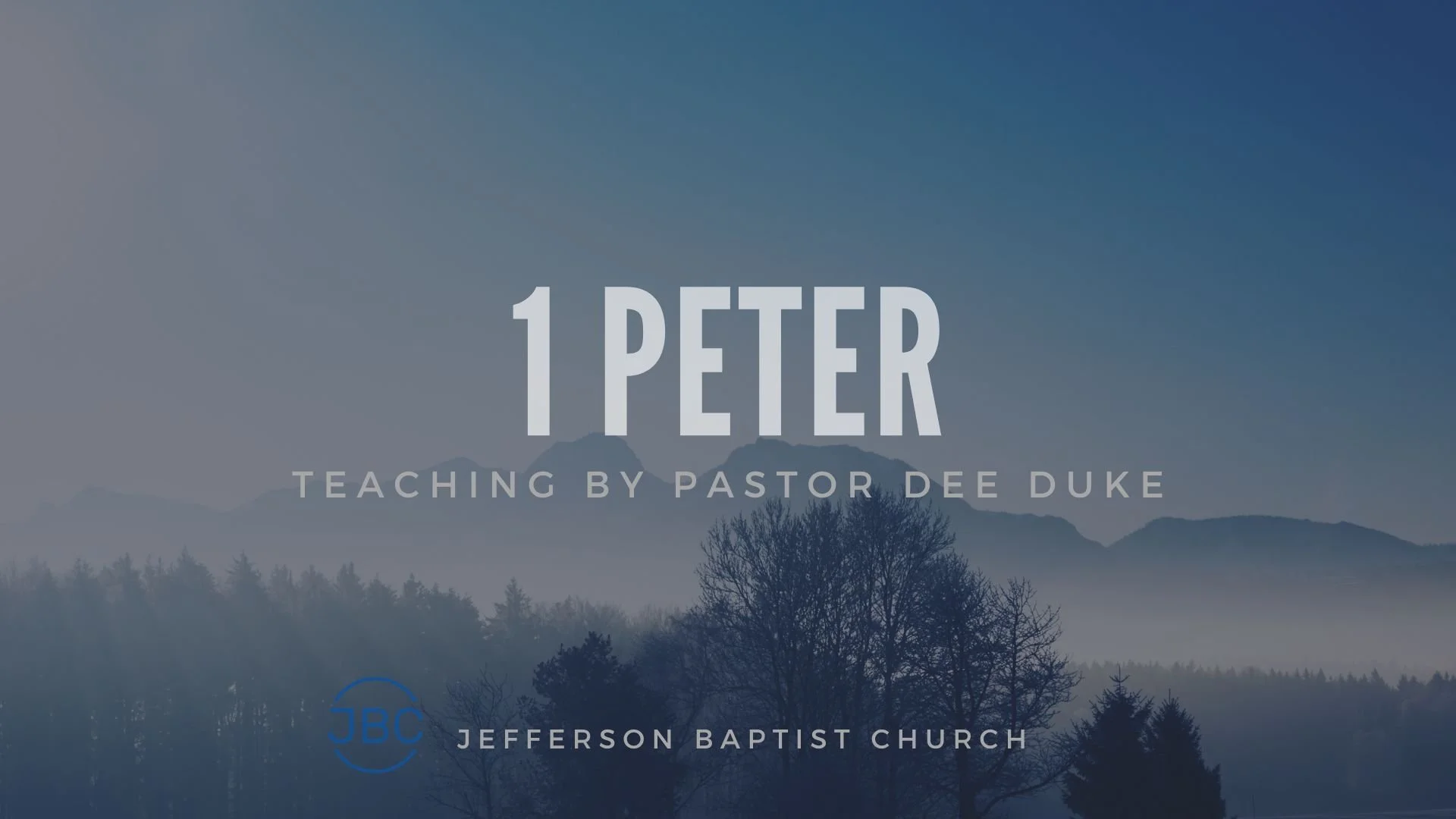 1 Peter  (2023) by Pastor Dee Duke