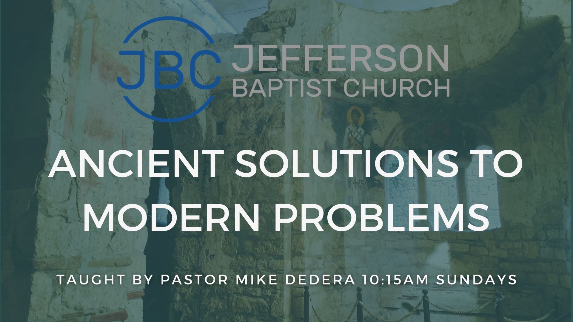 Ancient Solutions  (2021) by Pastor Mike Dedera