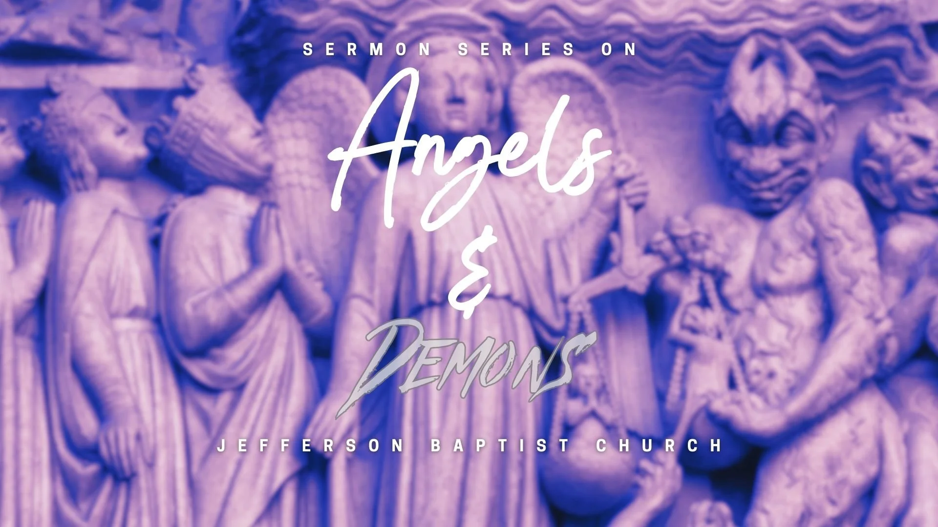 Angels &amp; Demons (2024)   by Pastor Dee Duke