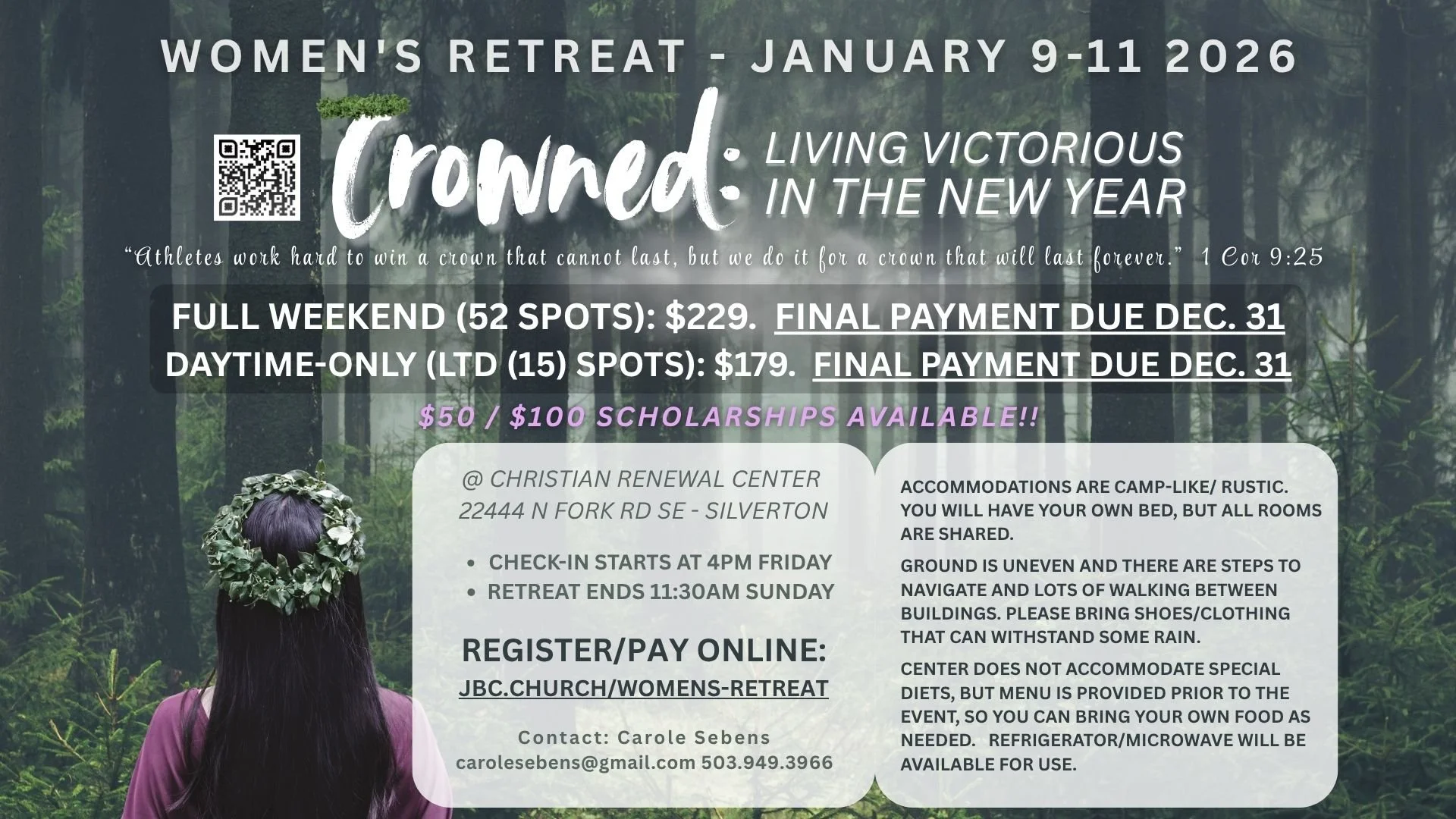 Women's Retreat — Jefferson Baptist Church | Jefferson, OR