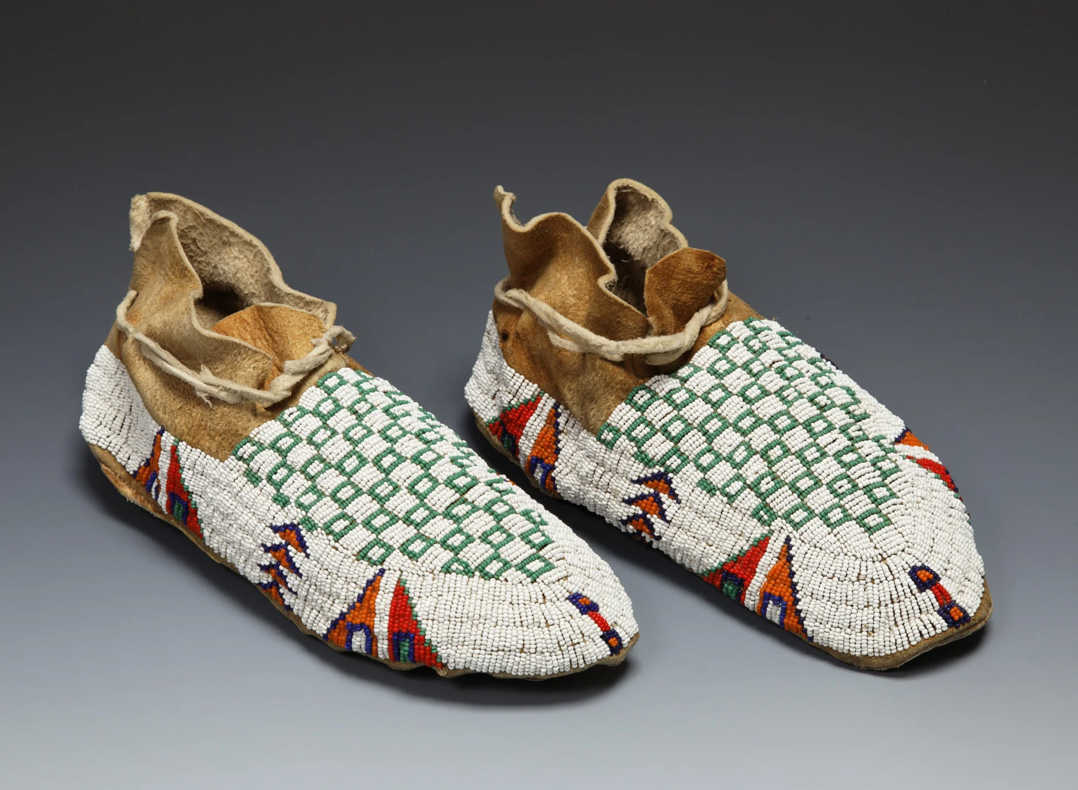 Sioux American Indian Slippers Native American Indian Moccasins