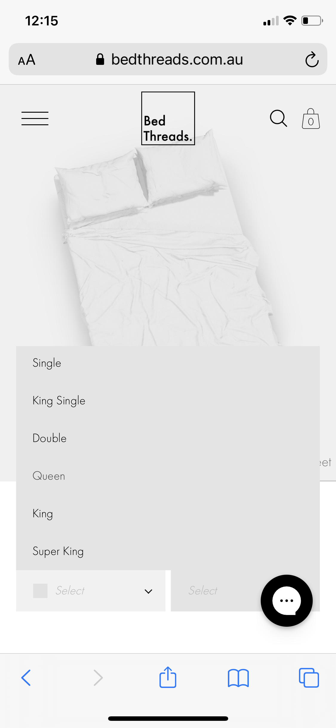 1. Duvet size menu.PNG