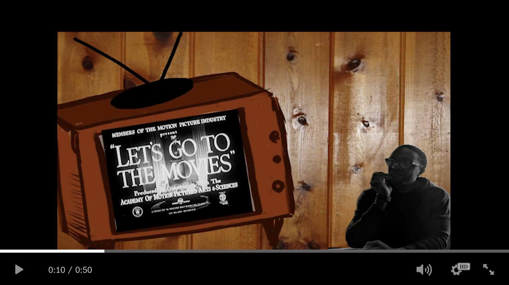 A still from the initial pitch