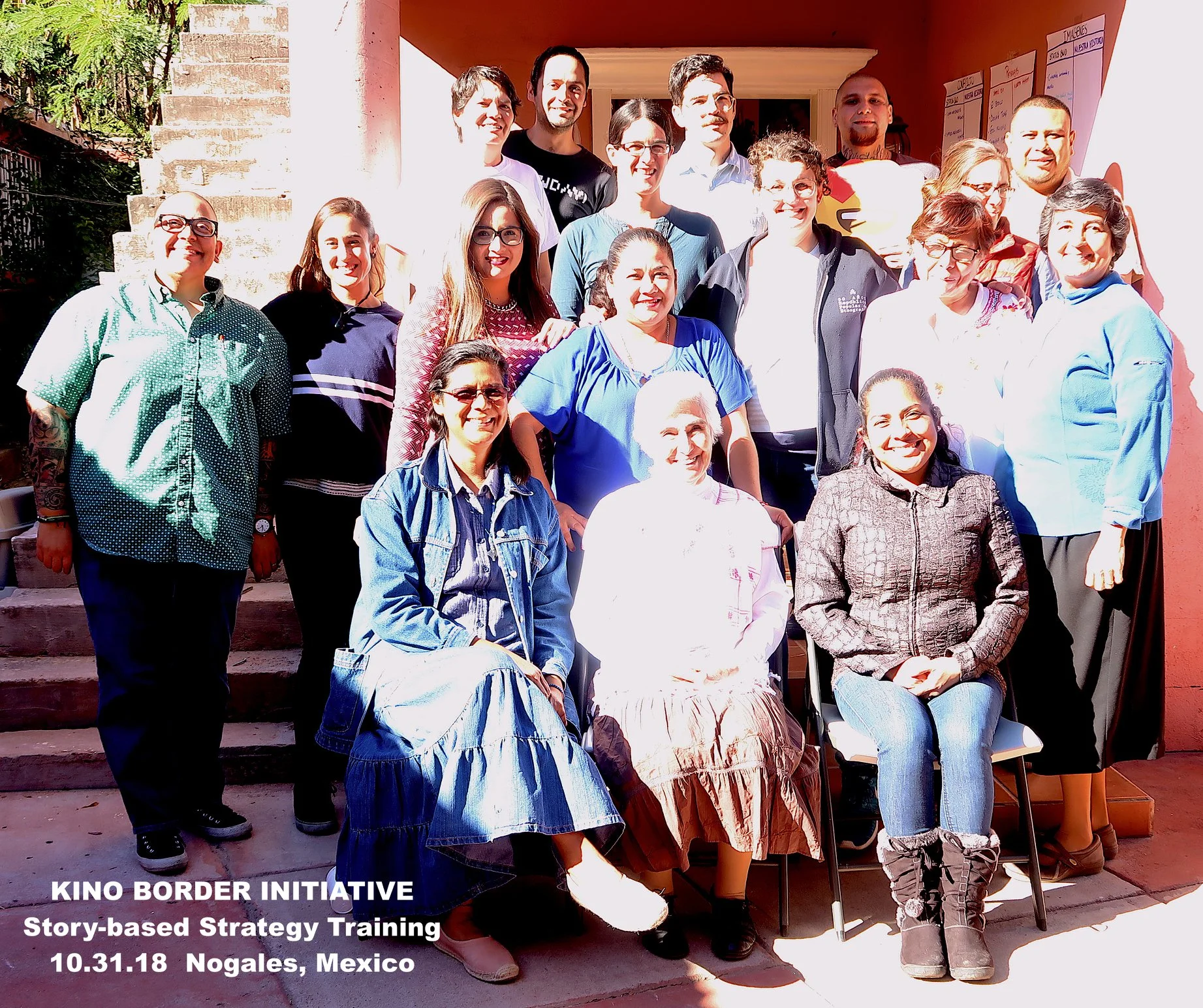 10-31-18 — Kino Border Initiative story-based strategy training in Nogales, Mexico