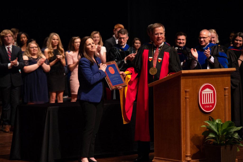 Former MTC Professor, Dr. Ann Monroe, Receives University's Highest Honor