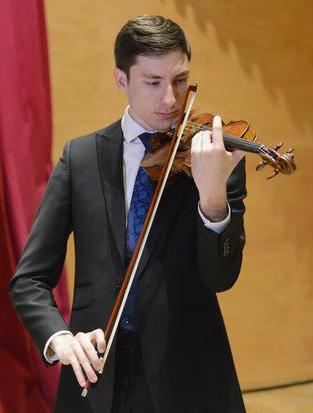 Levi Mitze-Circiumaru moved to Meridian with his wife, Teodora, so he could teach algebra at Meridian High School through the Mississippi Teacher Corps program. Their love of music brought the couple together. Levi, who previously has played violin with some orchestras, sometimes shares his talent with First Christian Church in Meridian.