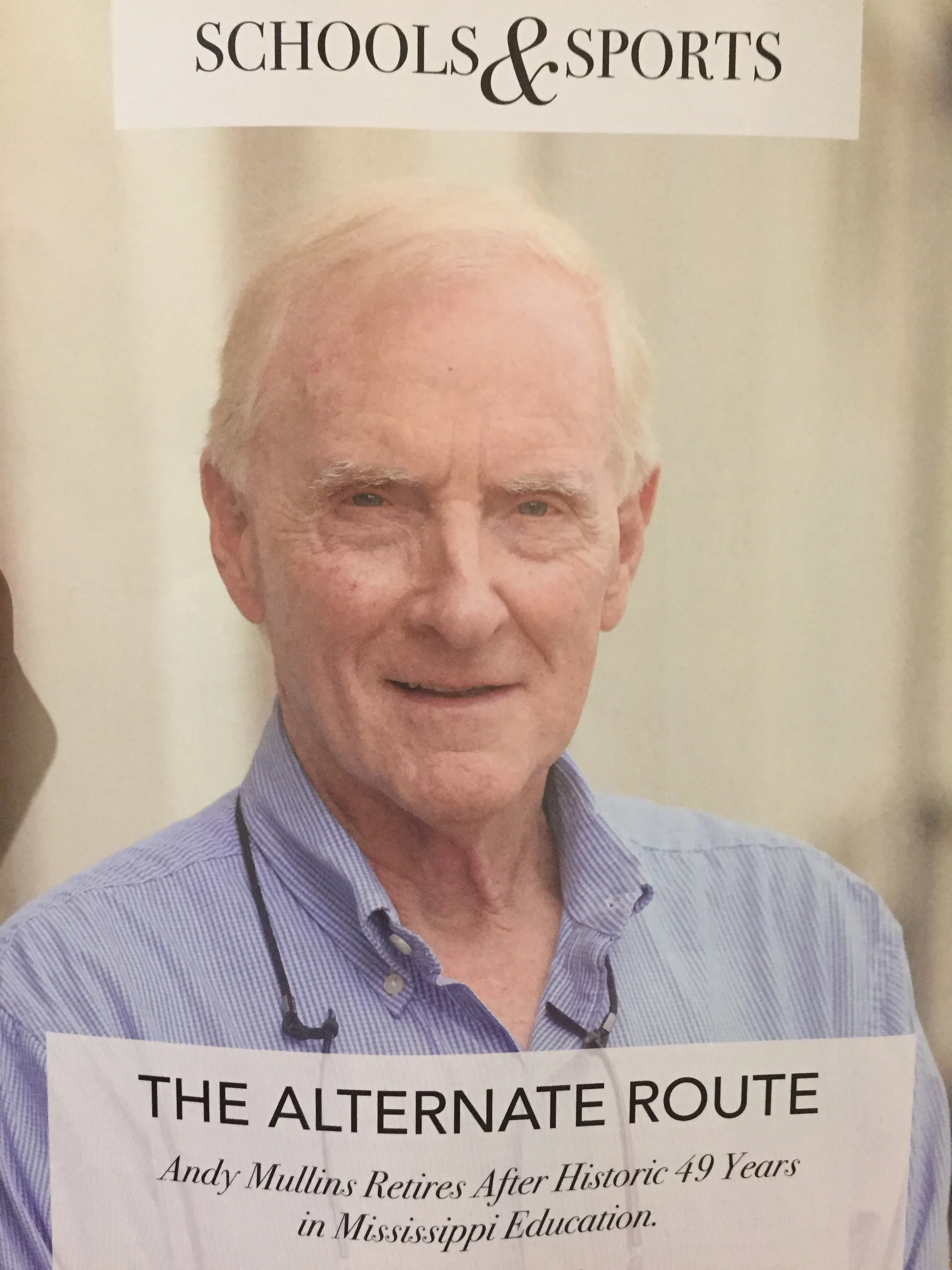 Dr. Andy Mullins Retires After Historic 49 Years in Mississippi Education