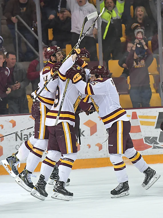 UMD makes it eight straight victories over the Gophers in opening round of Ice Breaker tourney