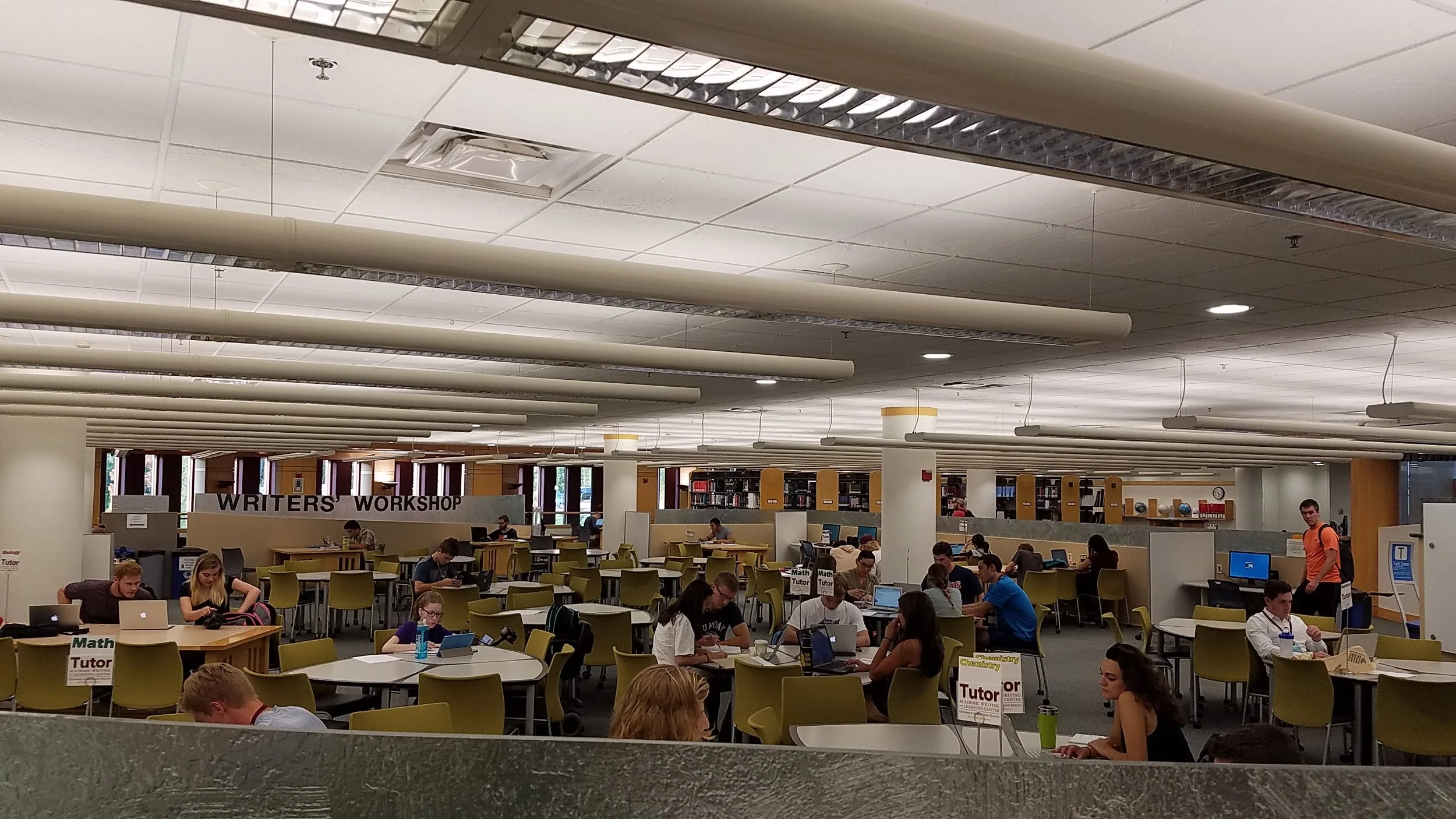 Take advantage of student resources on campus