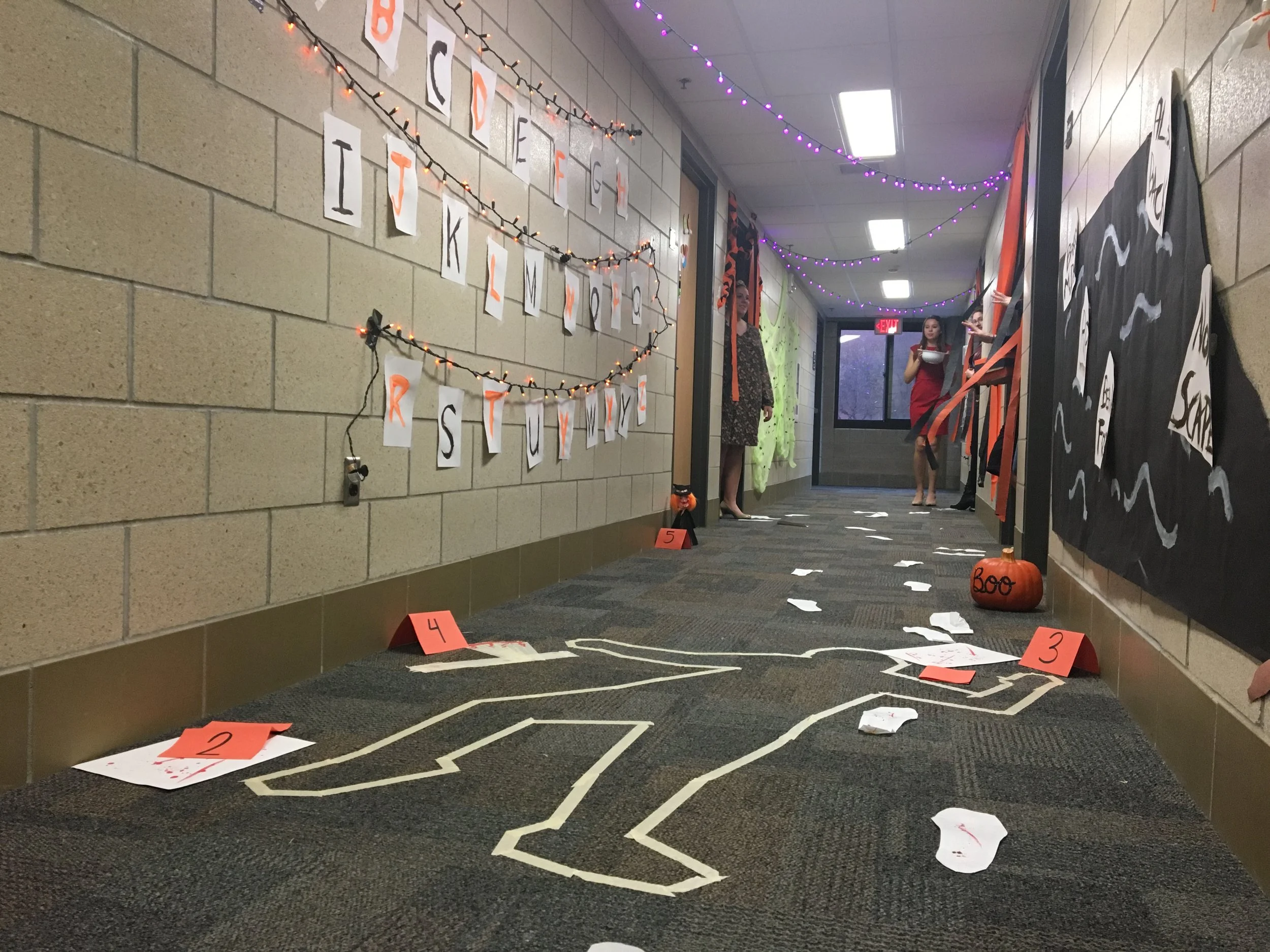 Annual Haunted Halls bridges gap between students, children
