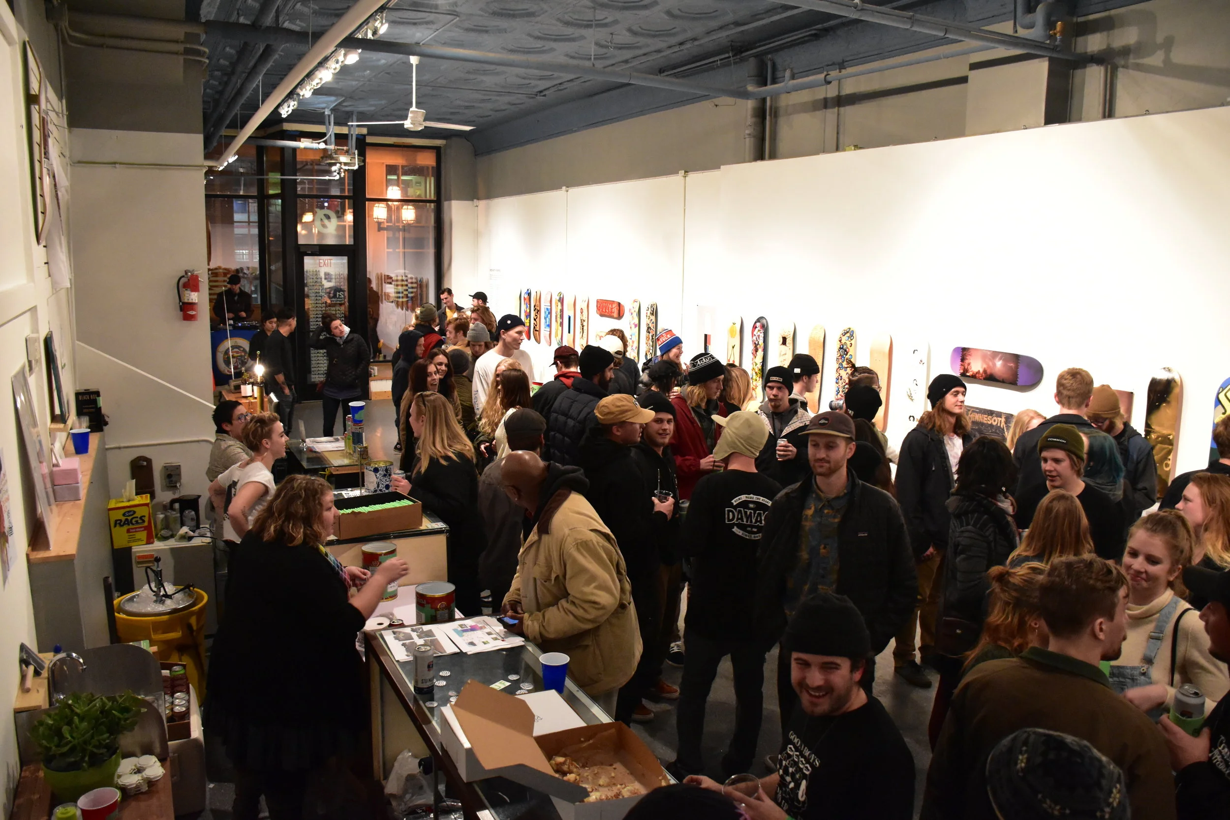 UMD student and instructor paint for Plys With Purpose