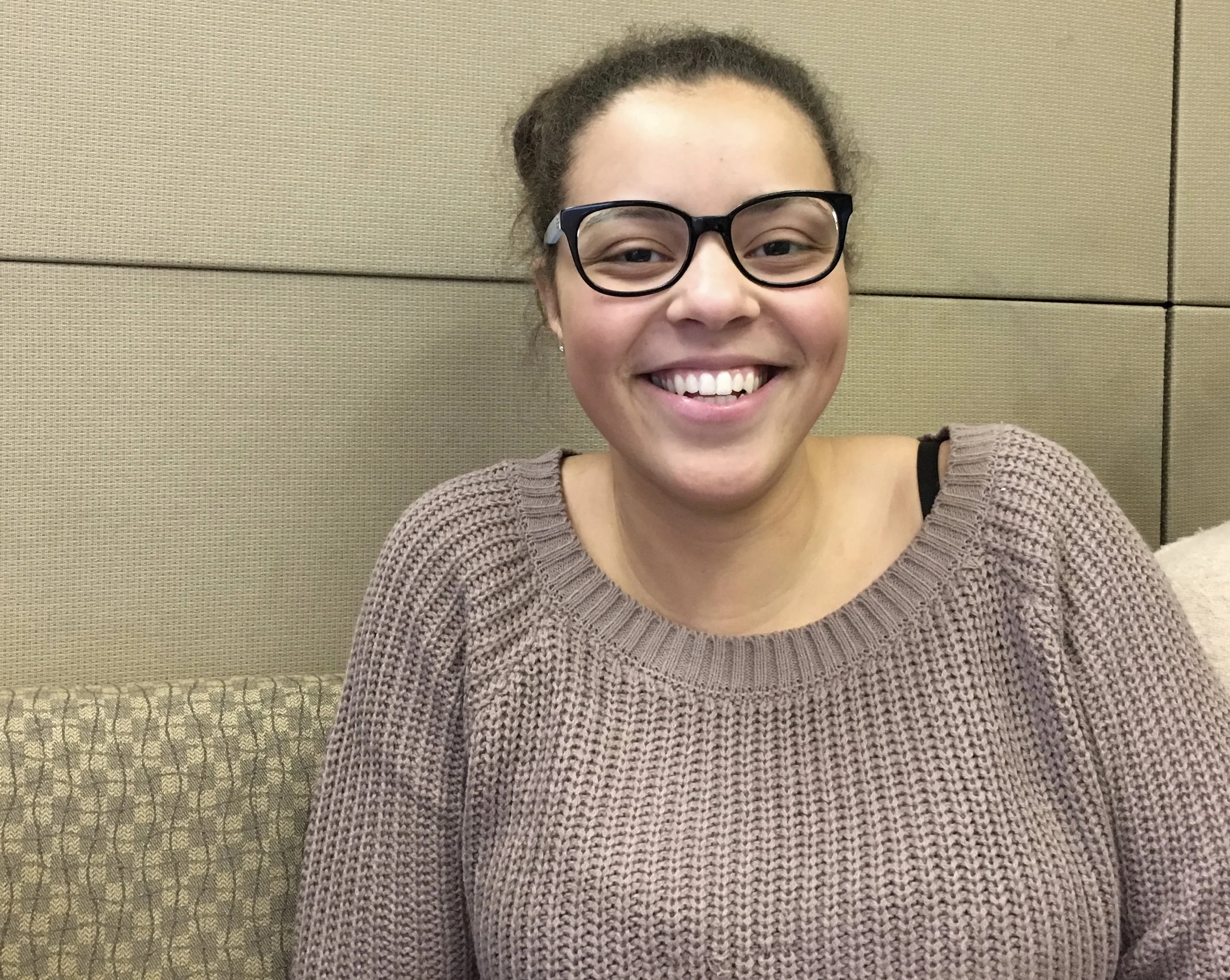 Marquise Diamond is one of the two co-presidents of the Black Student Association at UMD. Photo courtesy of Hannah Cornish 
