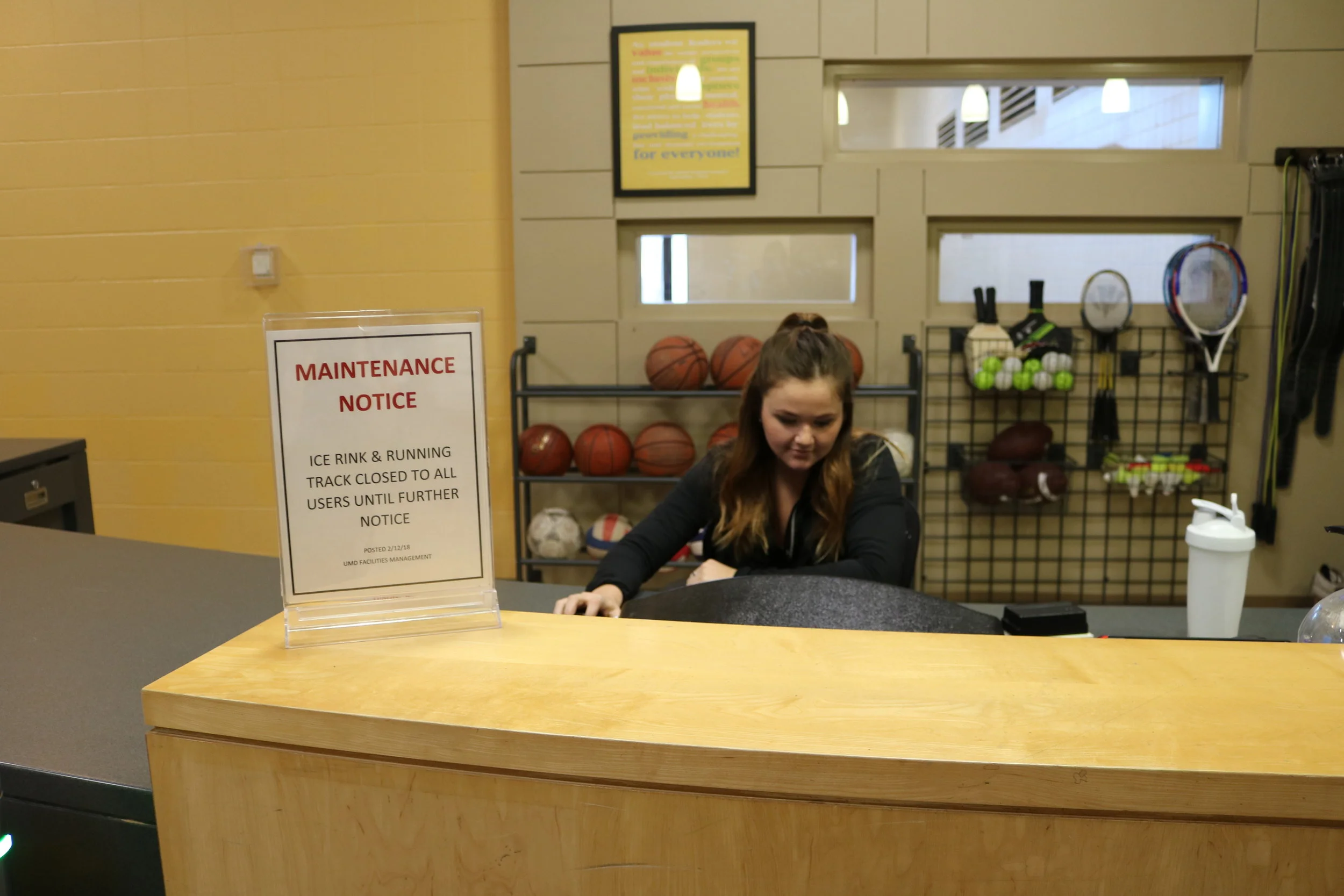Mold in Sports and Health Center ice rink affects club hockey, climbing programs