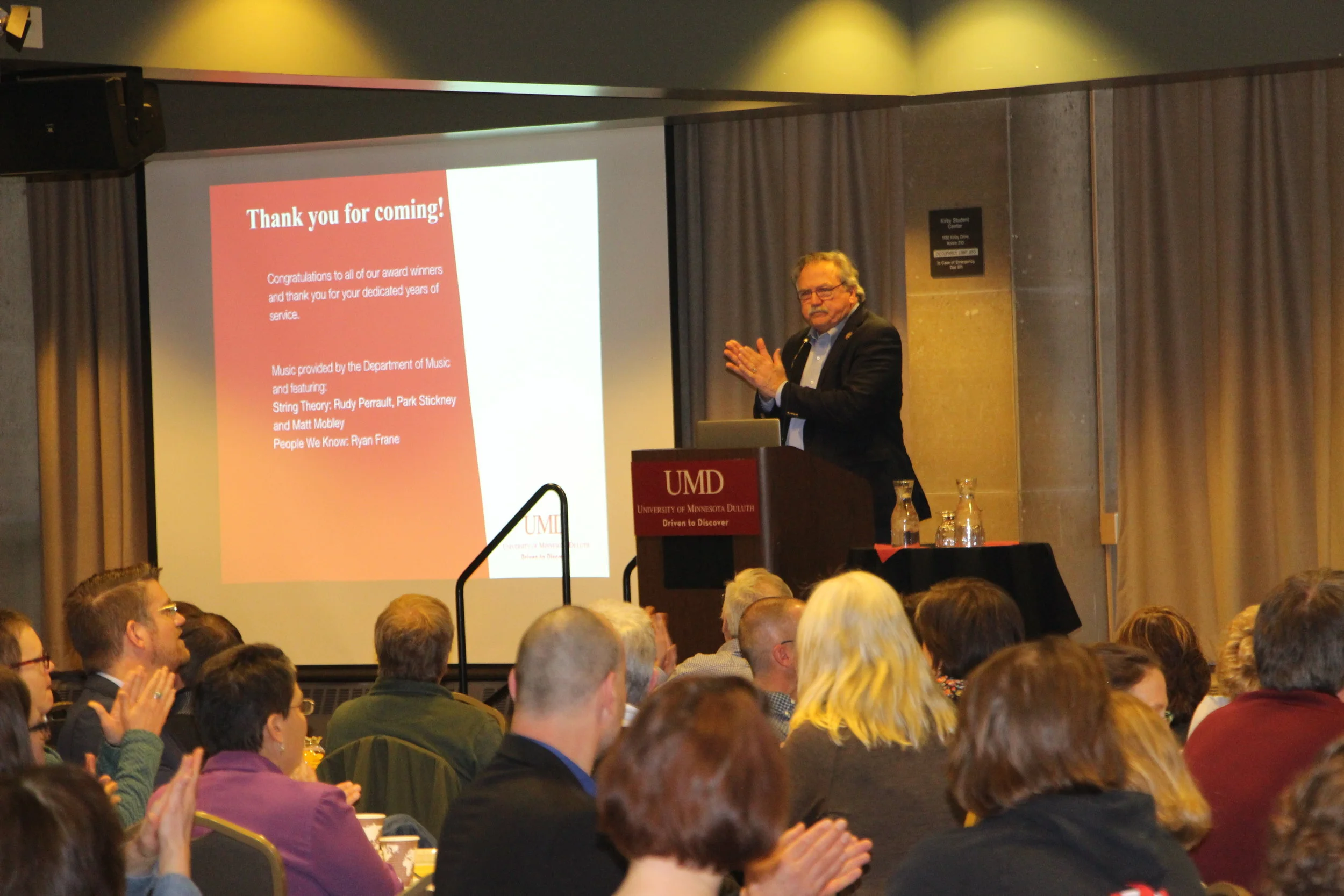 UMD hosts Faculty, Staff and Years of Service Awards