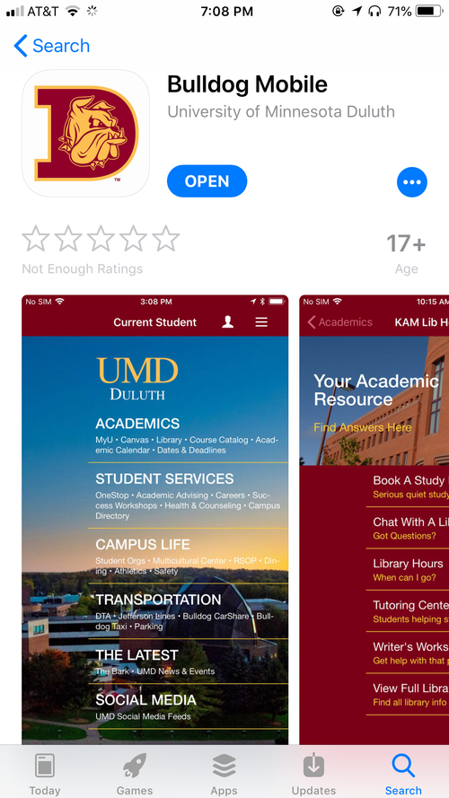 UMD unveils smartphone app for students