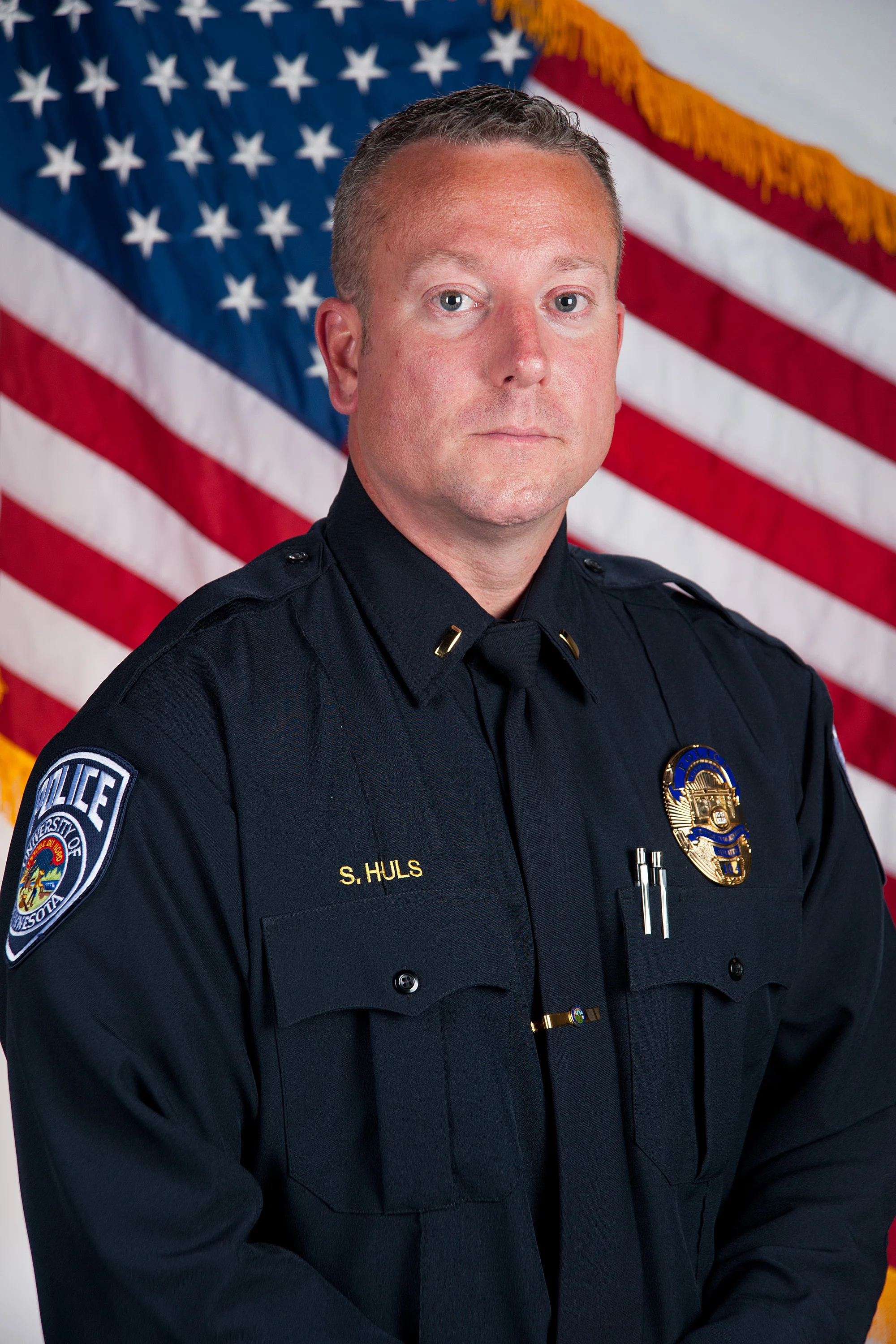Sean Huls is the police chief for the University of Minnesota Duluth Police Department.