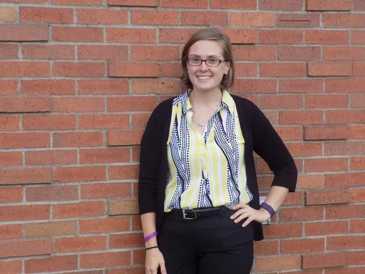 Bulldog of the Month, Emily Borra. Photo by Tianna Day.