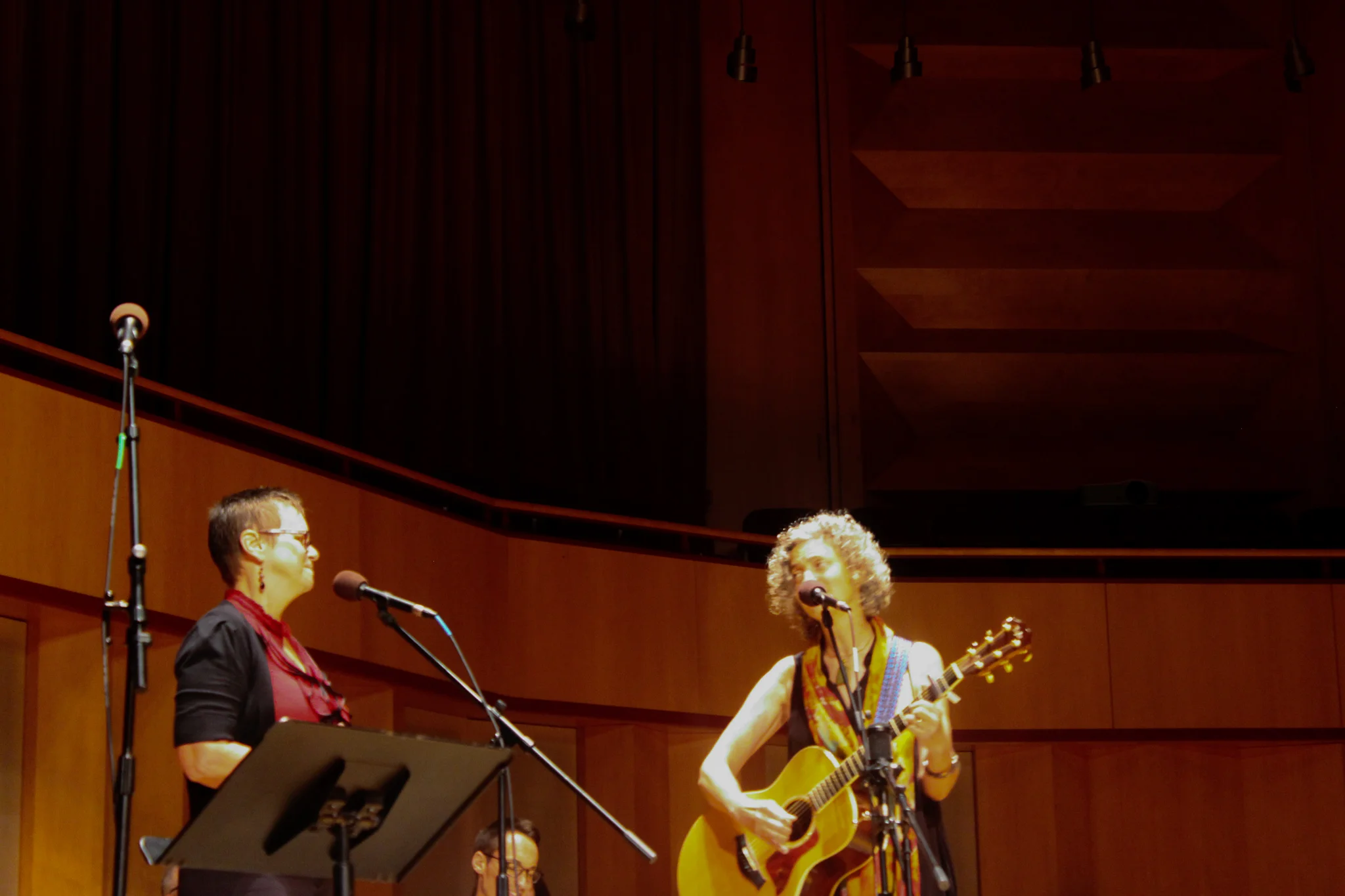 Paula Pederson (Left) and Sara Thomsen (Right). Photo by Morgan Pint