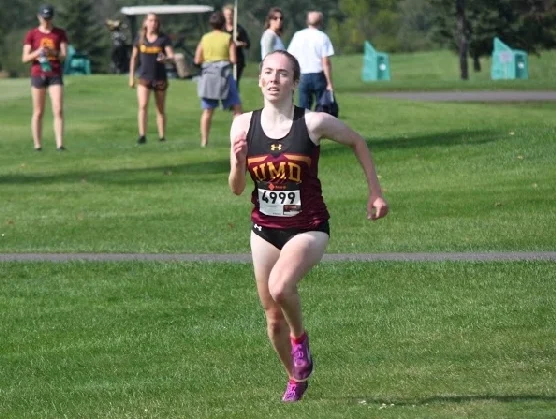 Morgan Radel has been running competitive Cross Country since the seventh grade. This season is her seventh Cross Country season. Photo courtesy of Morgan Radel