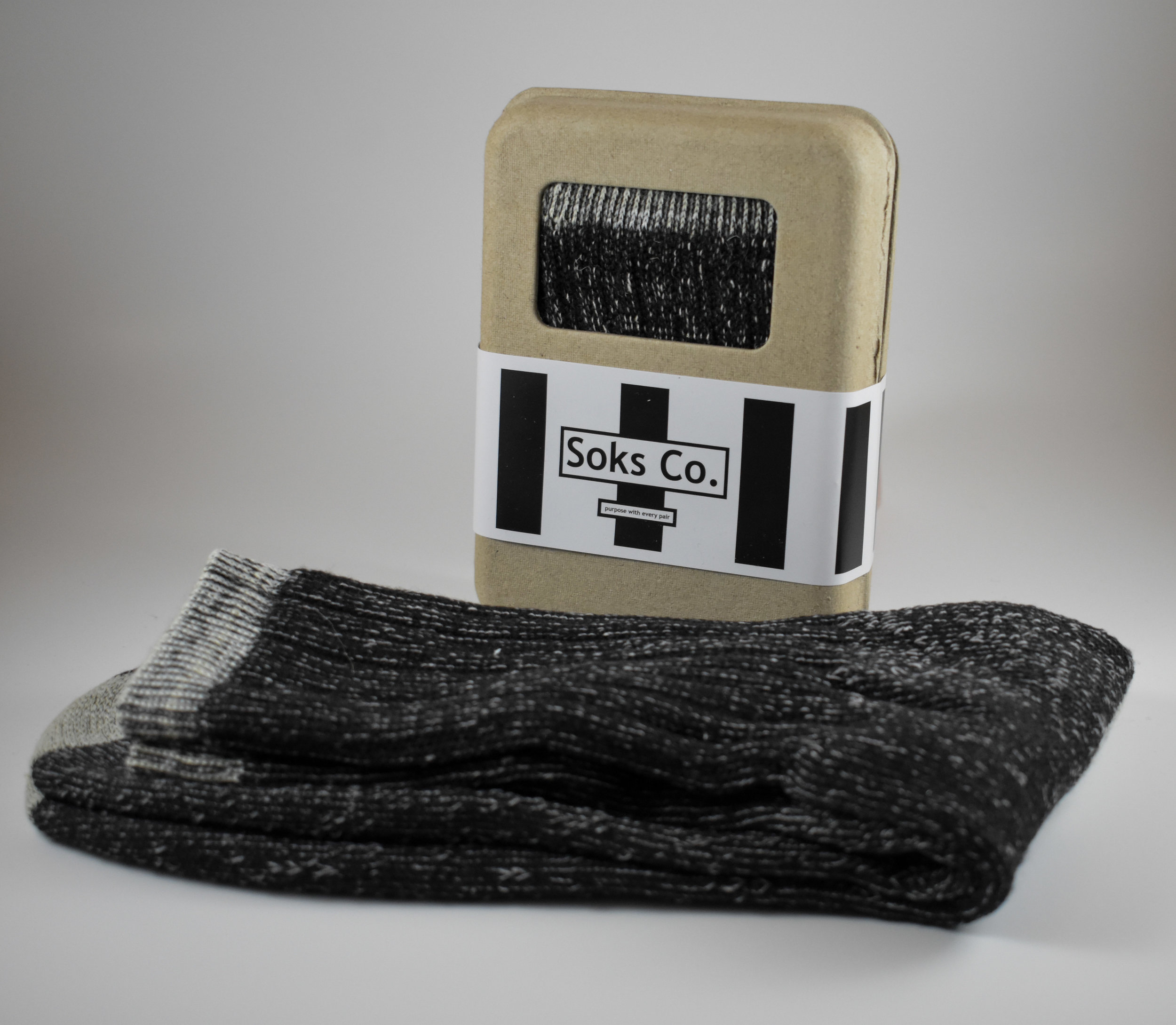 The Original Black Merino Wool Socks. Photo courtesy of Austin Nelson.