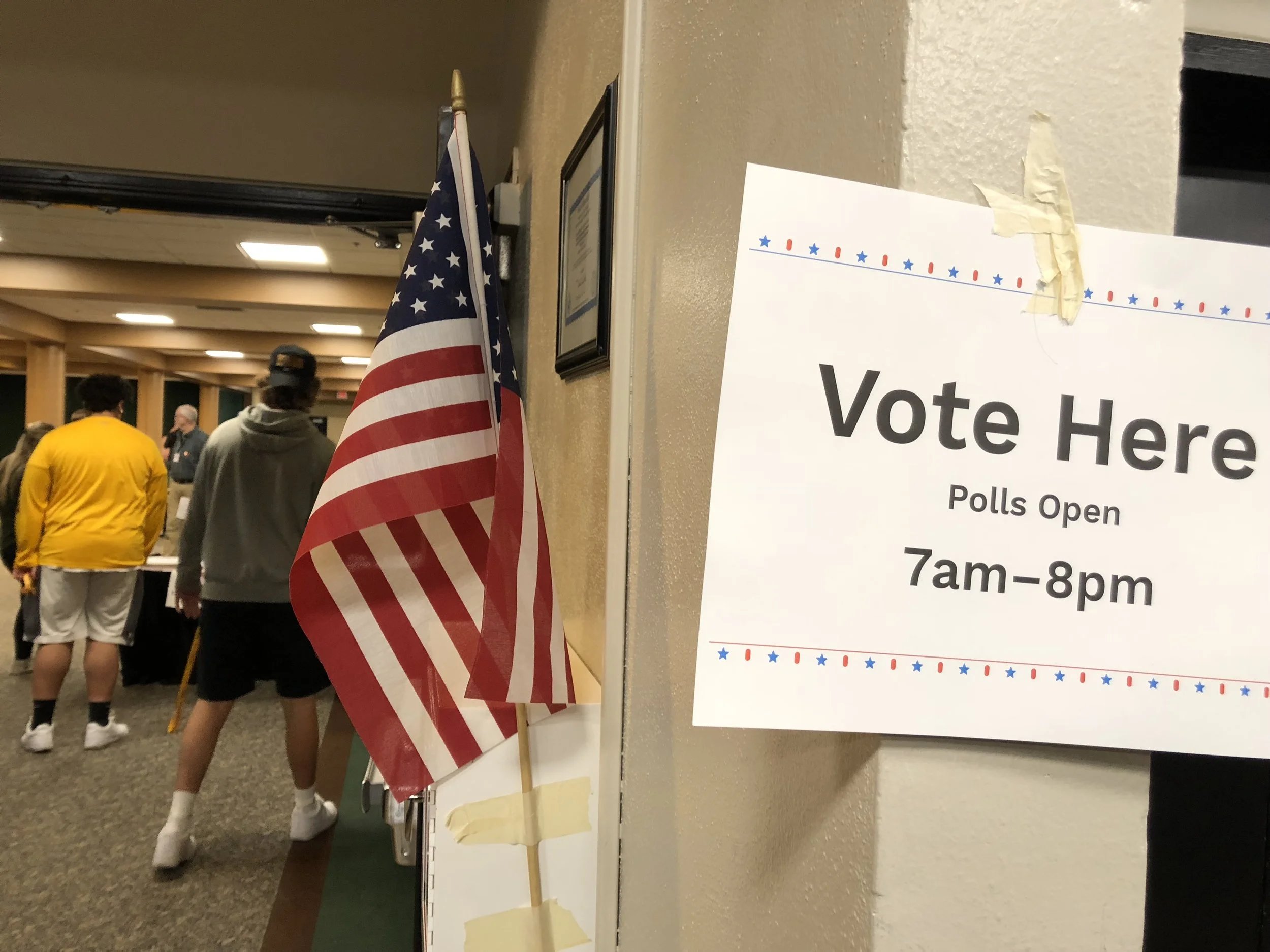 Election day was Nov. 6, polls were open from 7 a.m. to 8 p.m. Photo by Zack Benz
